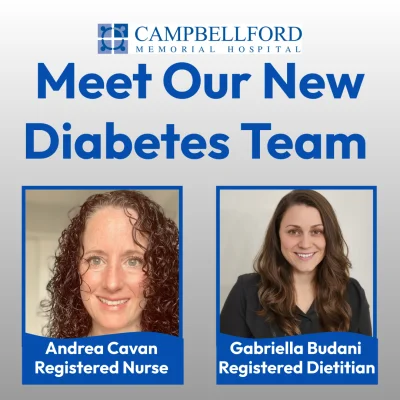 Introducing CMH's New Diabetes Team Introducing CMH's New Diabetes Team